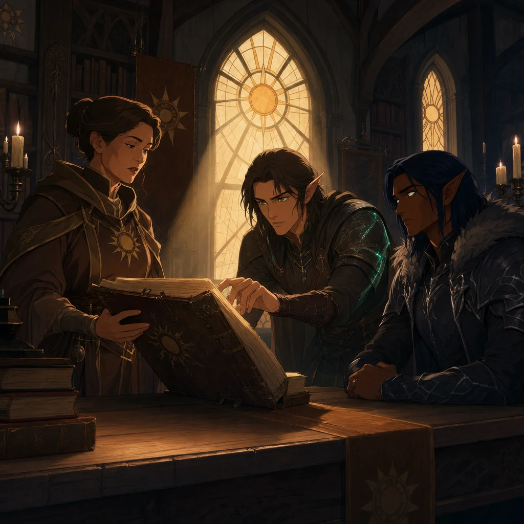 The Lore Drop at the Dawn Chapel