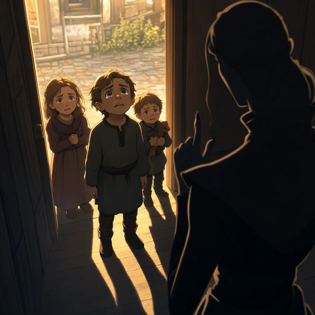 The Children at the Door