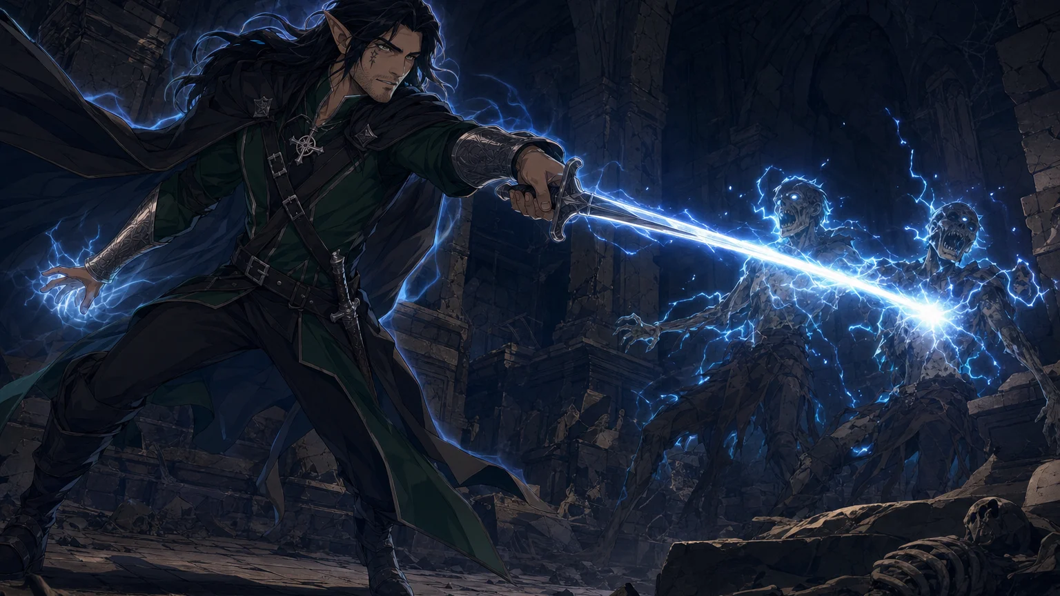 Caelum's Voltedge Lightning Beam